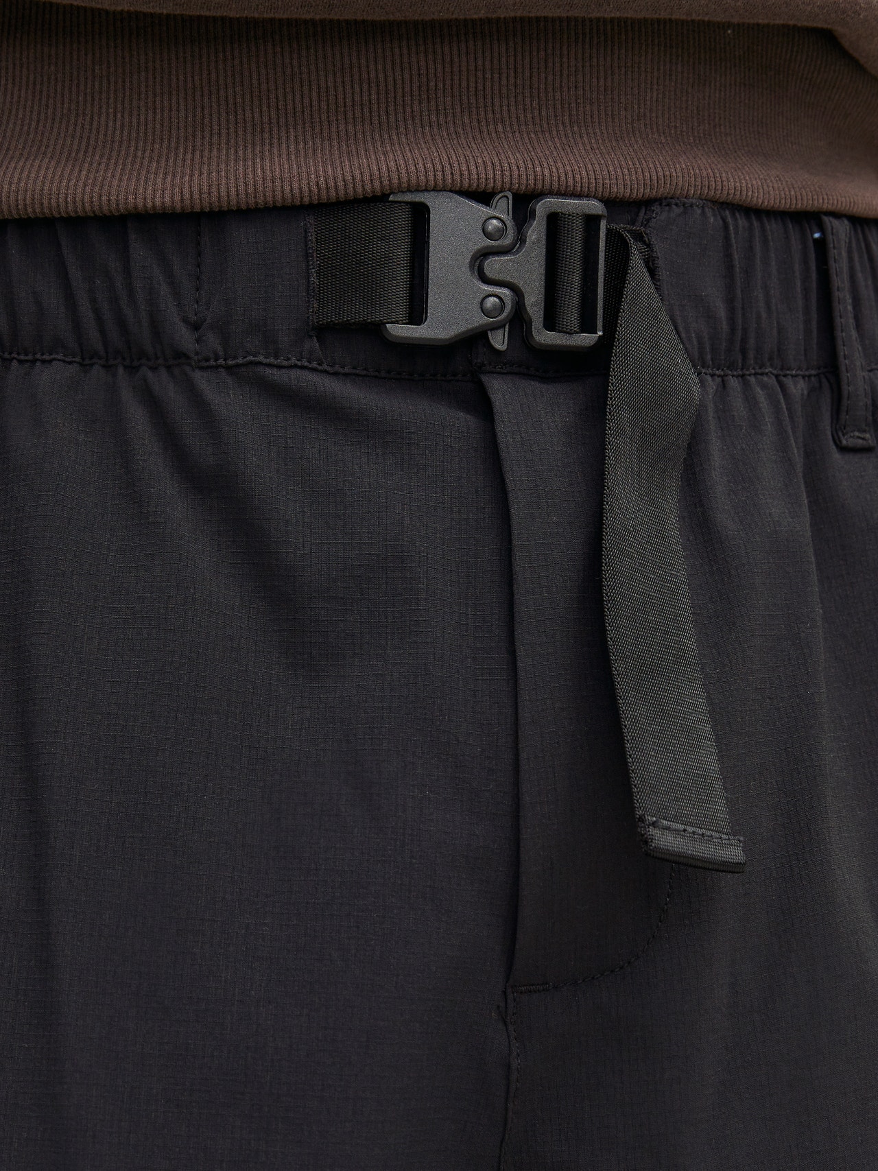 Jack & Jones Pantaloni 5 tasche Wide Fit -Black - 12216547