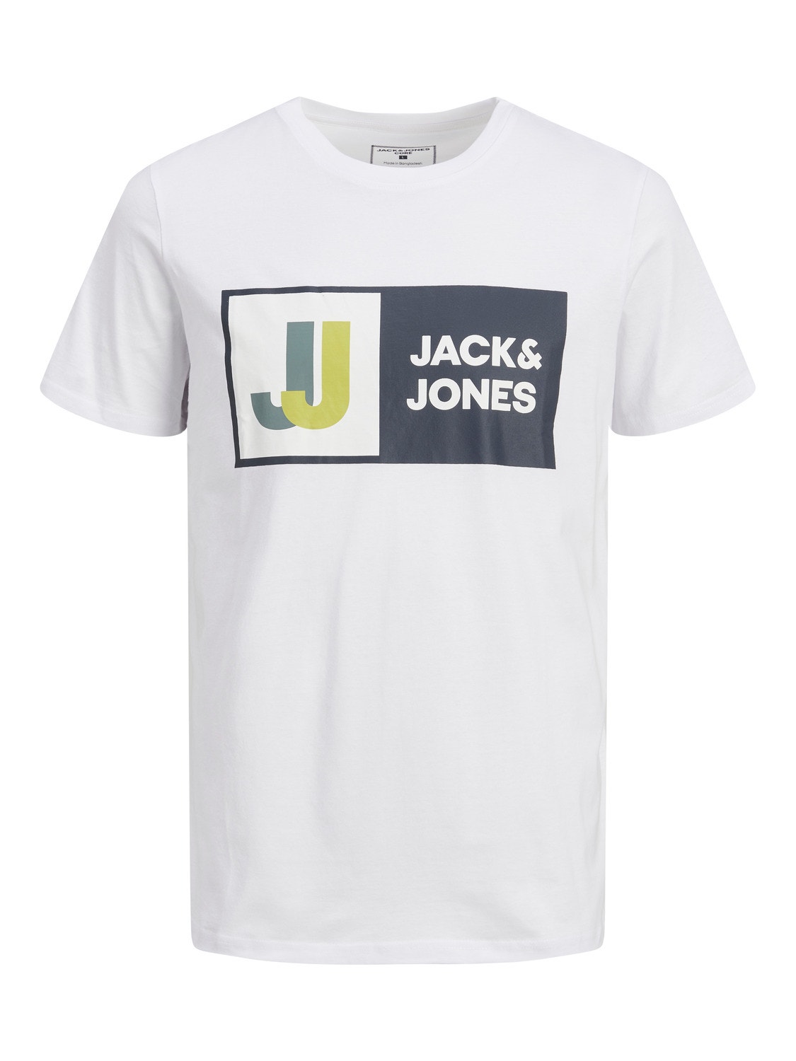 Jack & Jones T-shirt Logo Pour les garçons -White - 12216592