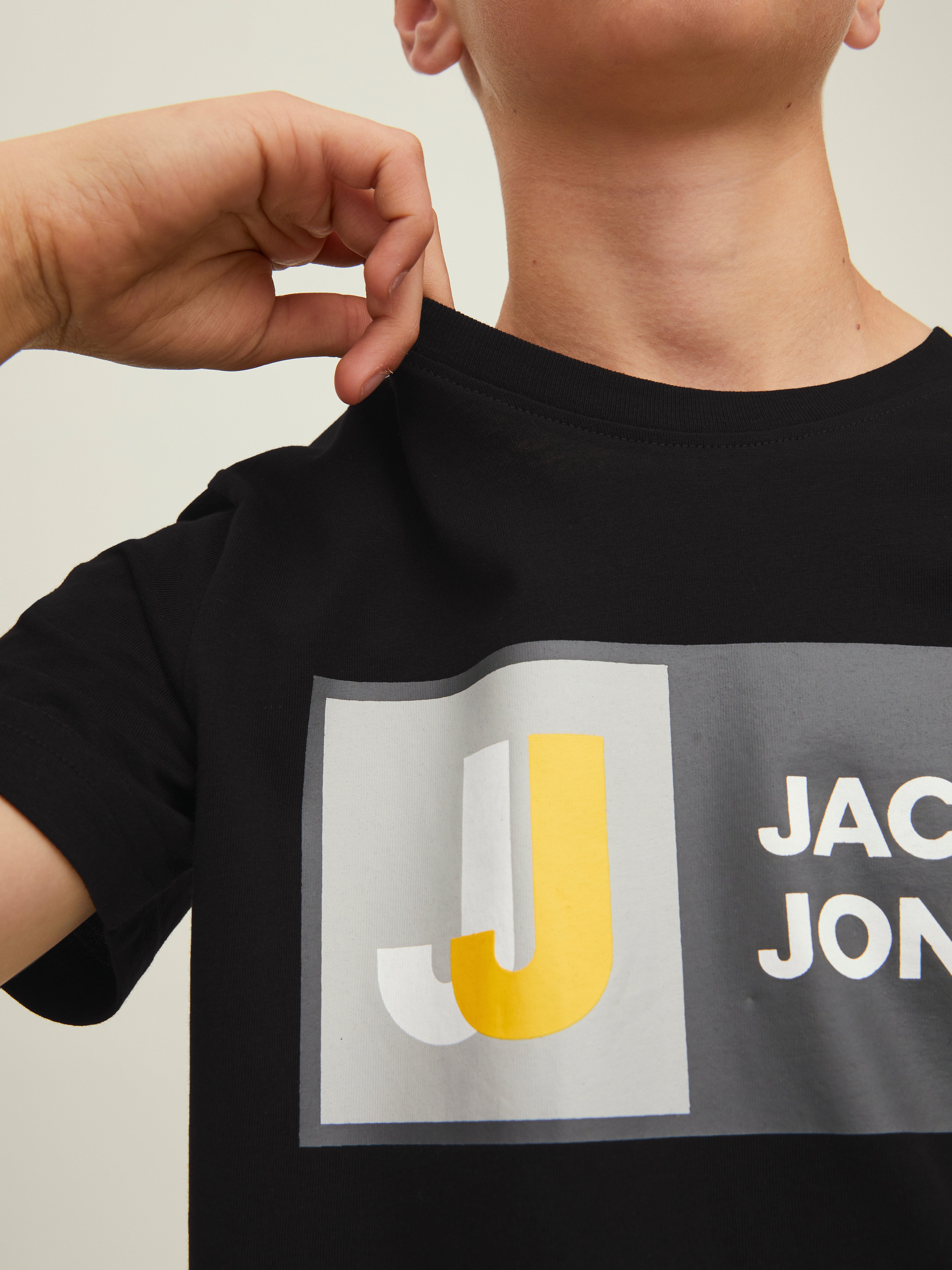 Jack & Jones Shirt KIDS FASHION Shirts & T-shirts Jean discount 56% Black 152                  EU 