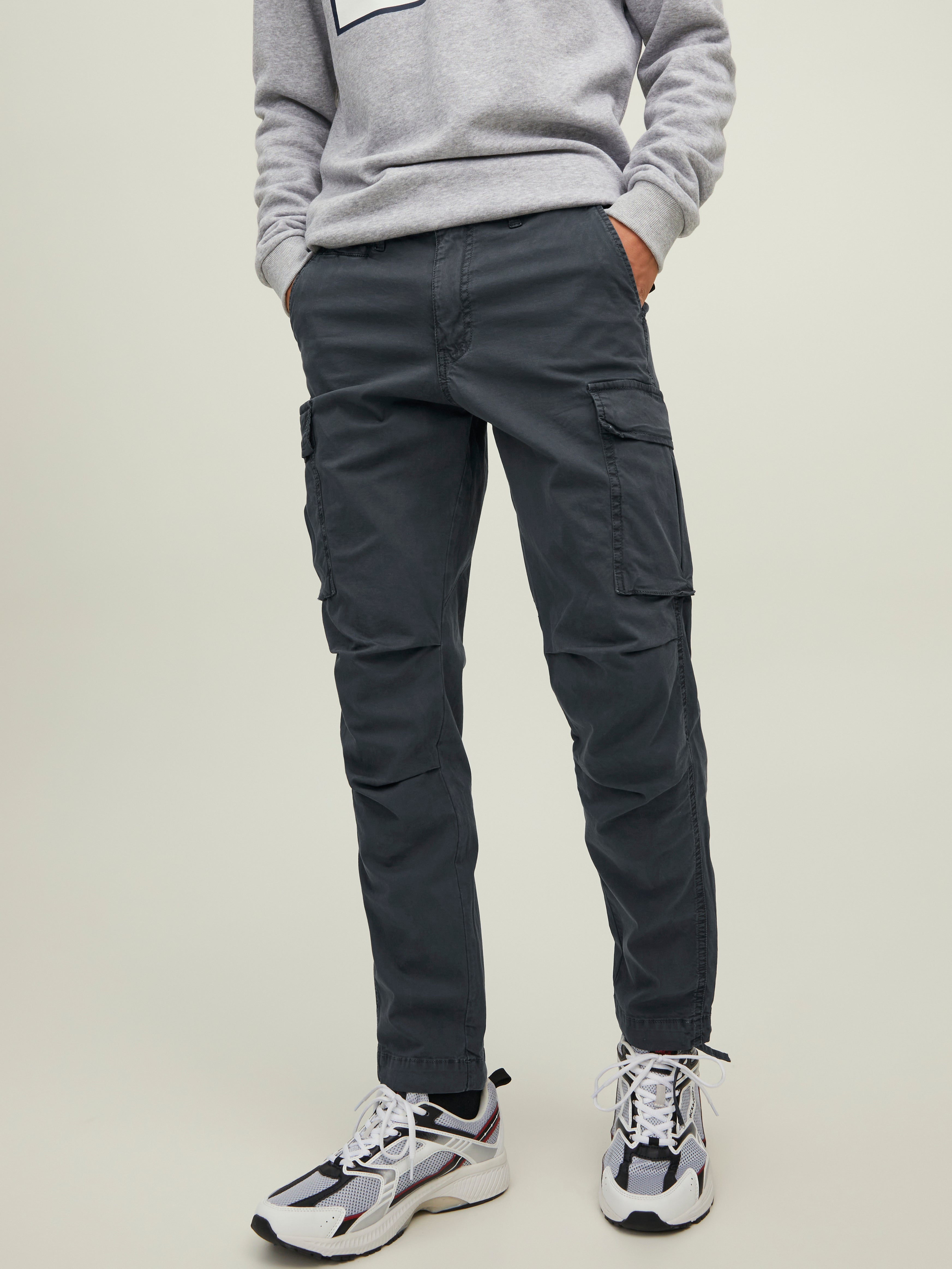Regular Fit Cargo trousers | Black | Jack & Jones®