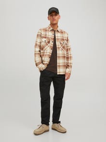 Jack & Jones Tapered Fit Cargobukser -Black - 12216664