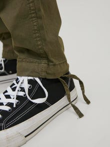 Jack & Jones Siaurėjantis kirpimas Cargo kelnės -Olive Night - 12216664