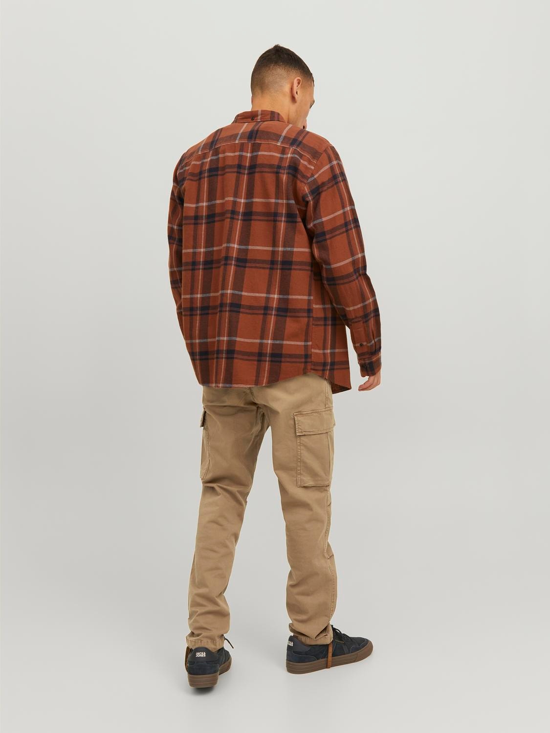 Jack & Jones Carrot fit Cargo nadrág -Otter - 12216664