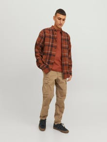 Jack & Jones Calças Cargo Carrot fit -Otter - 12216664