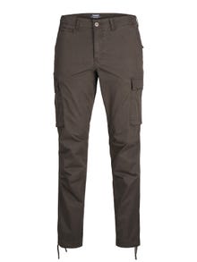Jack & Jones Carrot fit Cargo trousers -Seal Brown - 12216664