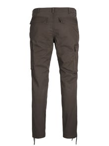 Jack & Jones Carrot fit Cargo trousers -Seal Brown - 12216664