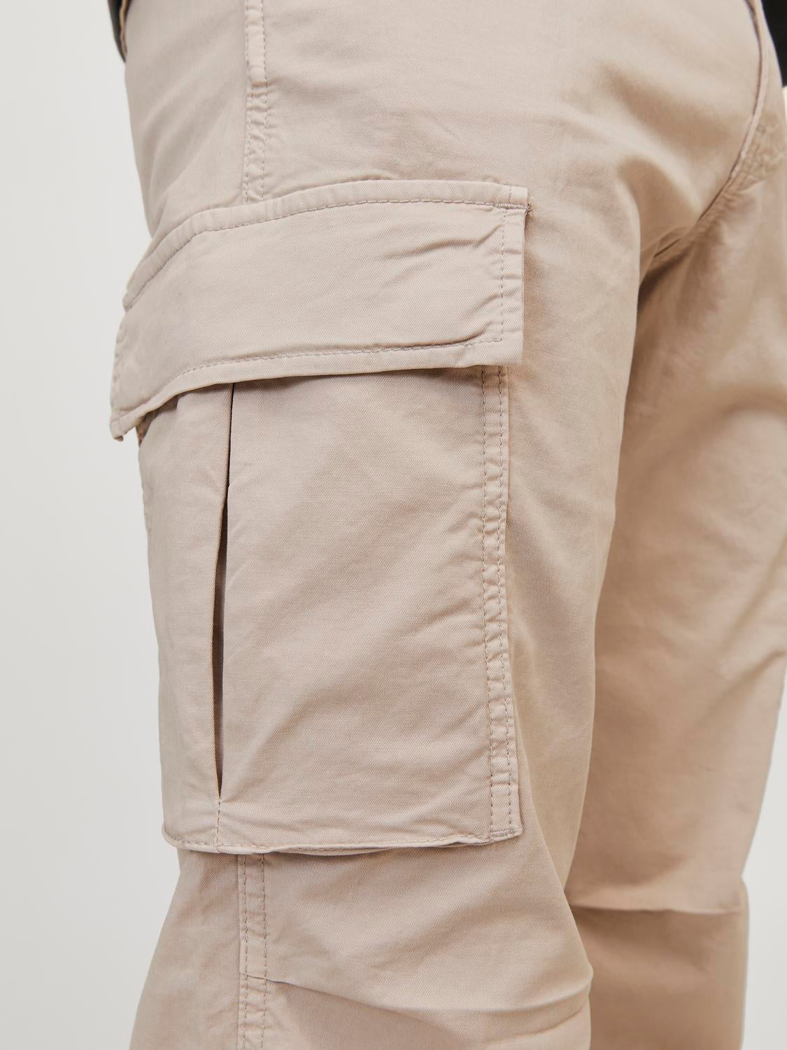 Carrot fit Cargo trousers, Beige