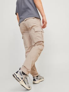 Jack & Jones Pantalones cargo Carrot fit -Silver Cloud - 12216664