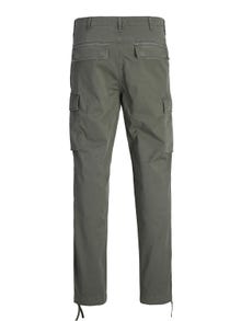 Jack & Jones Παντελόνι Carrot fit Cargo -Agave Green - 12216664
