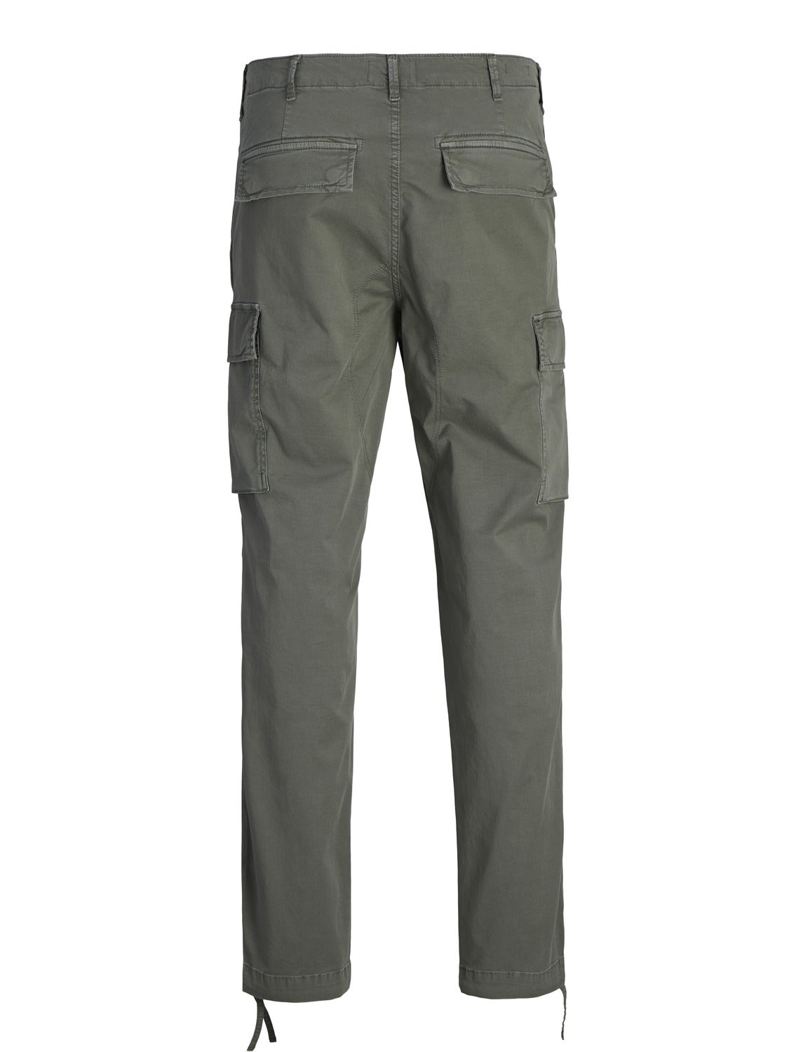 Buy ELM carrot canvas belt pants - Forrest Night - from KnowledgeCotton  Apparel®