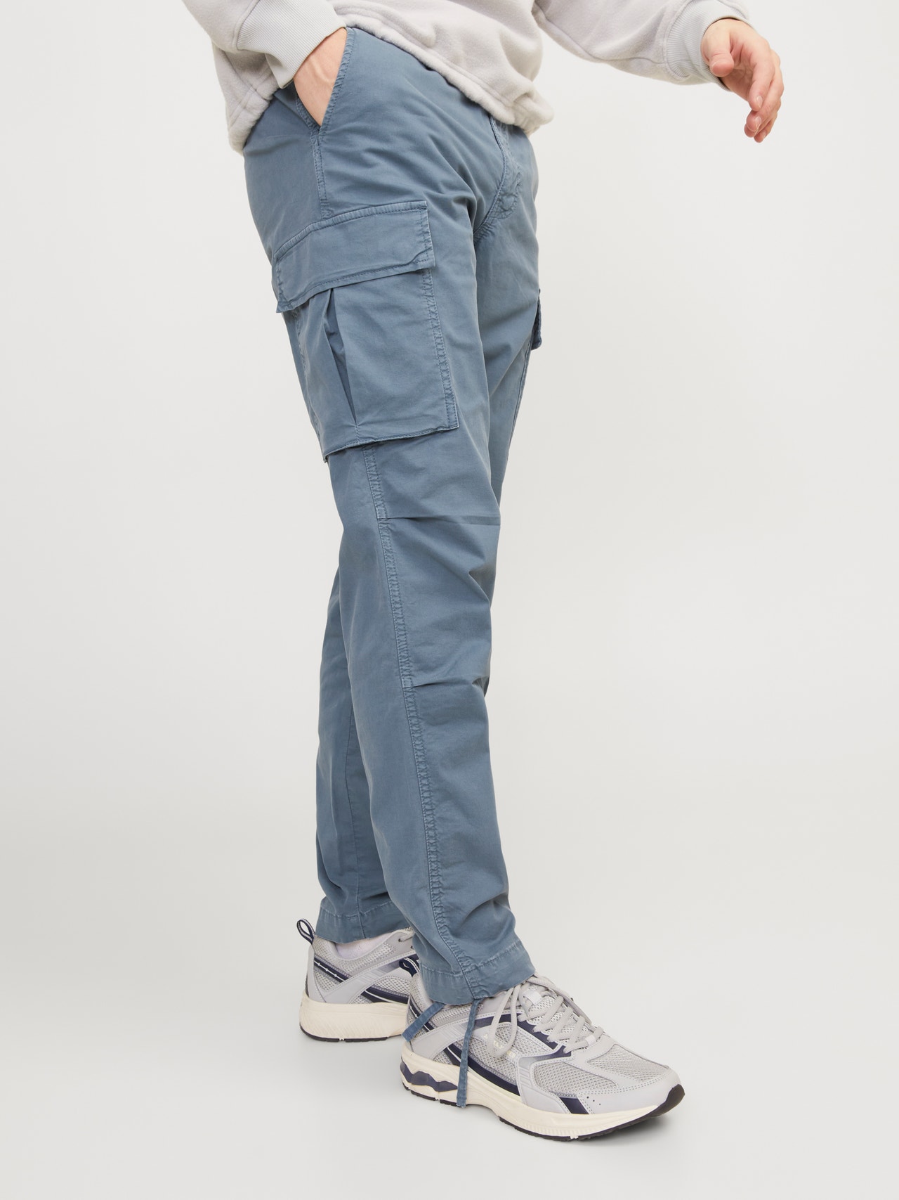 Jack & Jones Carrot fit Cargo kalhoty -Blue Mirage - 12216664