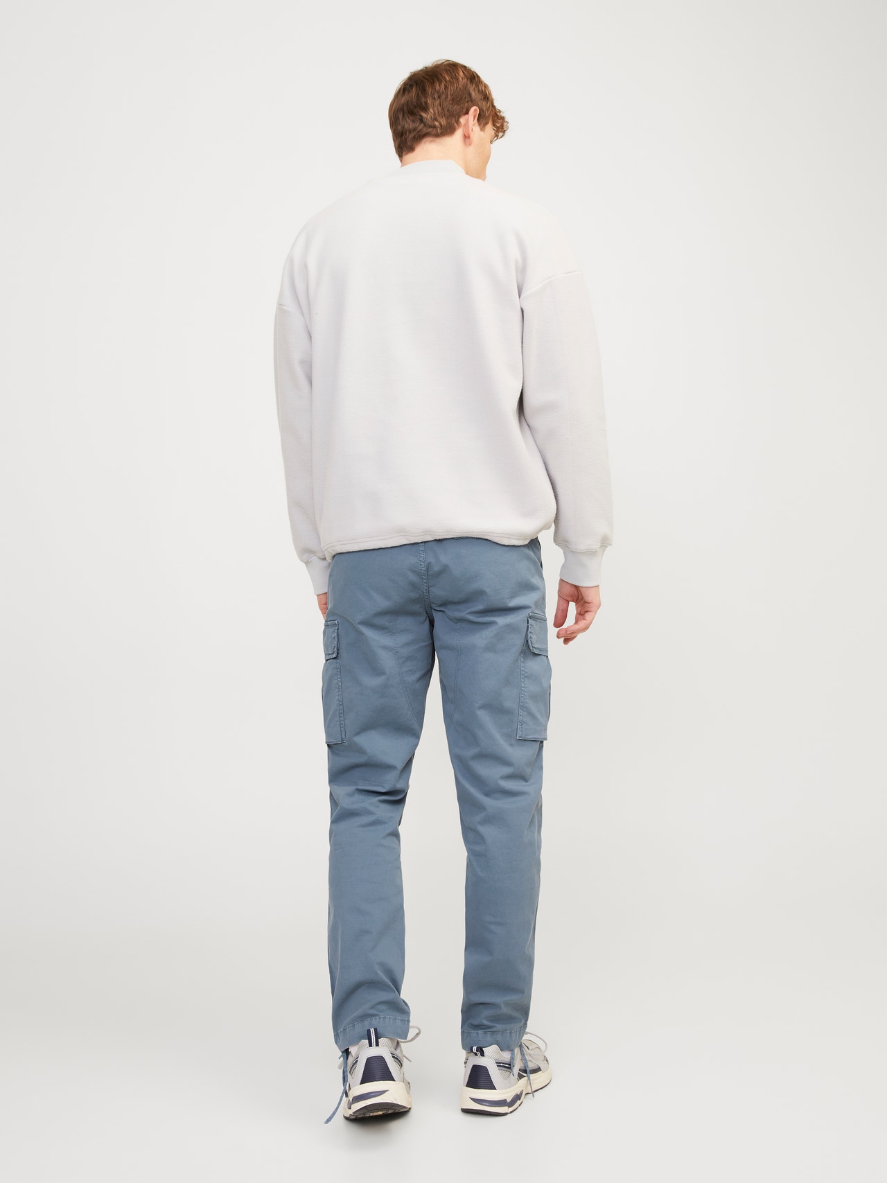 Jack & Jones Carrot fit Cargo kalhoty -Blue Mirage - 12216664