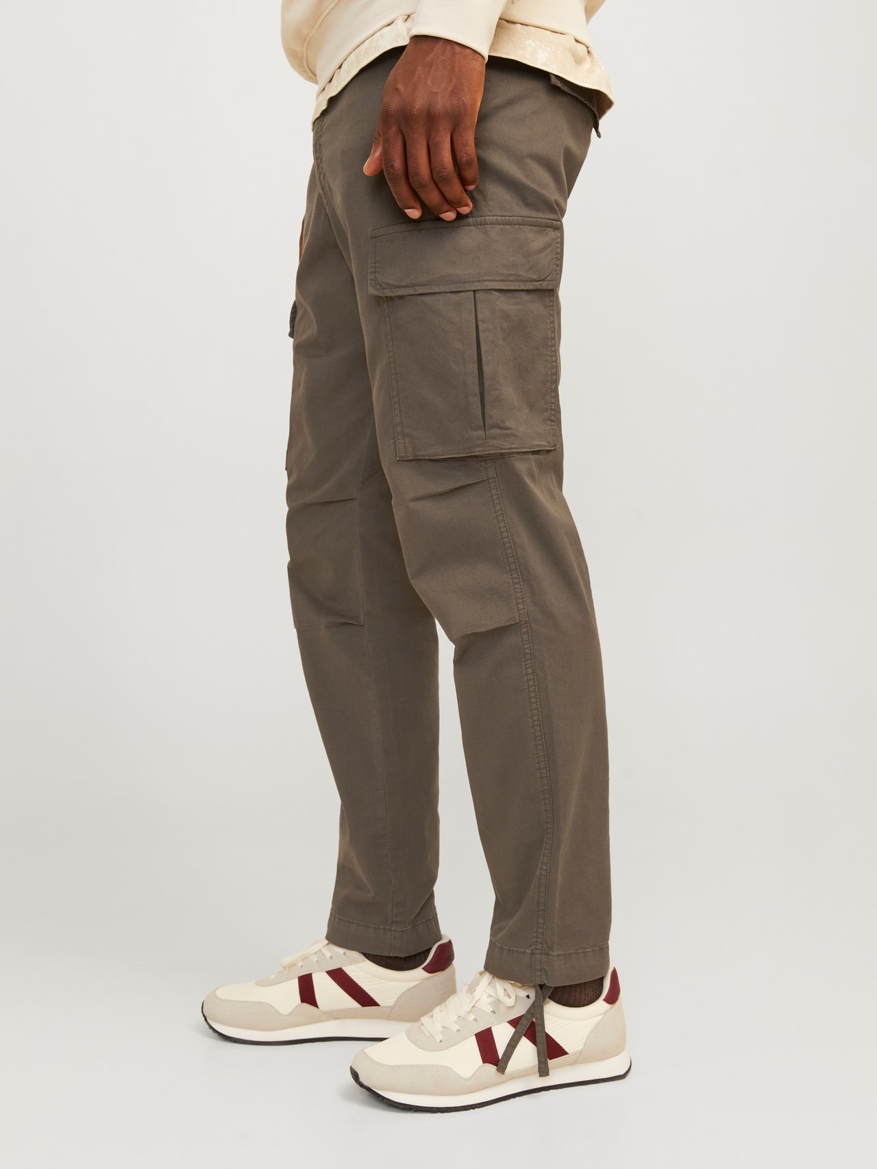 Jack & Jones Carrot fit Cargo trousers -Wren - 12216664