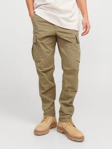 Jack & Jones Siaurėjantis kirpimas Cargo kelnės -Dried sage/Green - 12216664