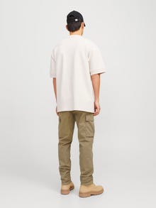 Jack & Jones Siaurėjantis kirpimas Cargo kelnės -Dried sage/Green - 12216664