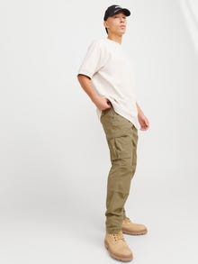 Jack & Jones Siaurėjantis kirpimas Cargo kelnės -Dried sage/Green - 12216664