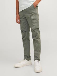 Jack & Jones Poikien Regular Fit Chino-housut -Agave Green - 12216756