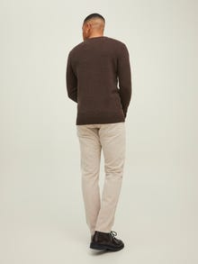 Jack & Jones Plain Knitted pullover -Java - 12216799