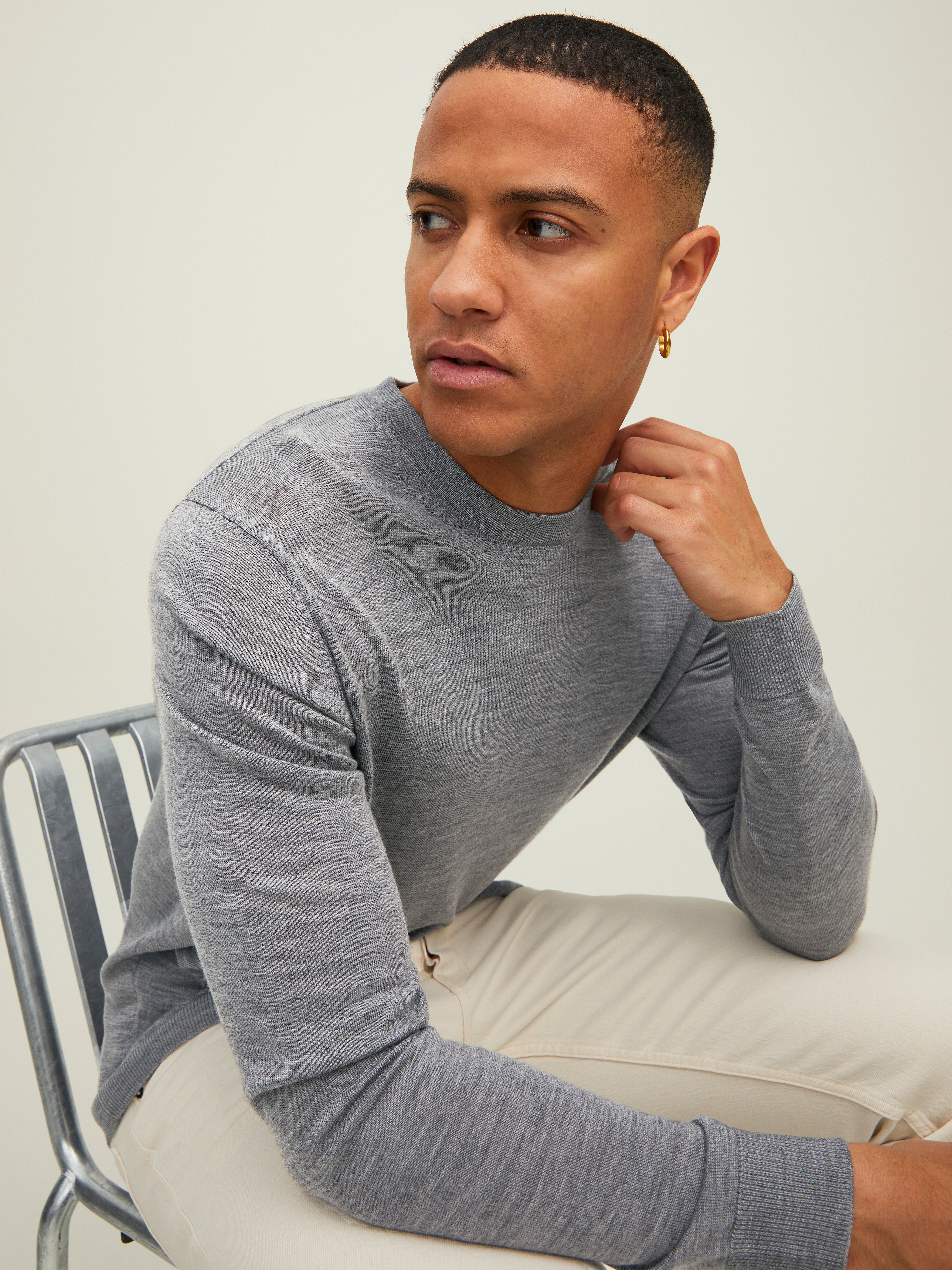 Jack and jones outlet grey jumper