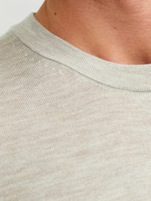 Jack & Jones Ensfarvet Striktrøje -Pure Cashmere - 12216817