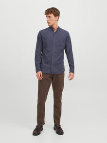 Jack & Jones Slim Fit Casual shirt -Navy Blazer - 12216825