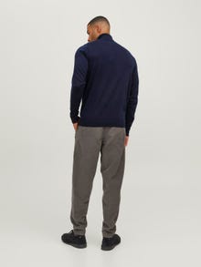 Jack & Jones Plain Turtleneck -Maritime Blue - 12216829