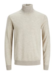 Jack & Jones Bez vzoru Rolák -Pure Cashmere - 12216829