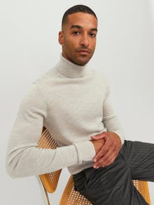 Jack & Jones Bez vzoru Rolák -Pure Cashmere - 12216829