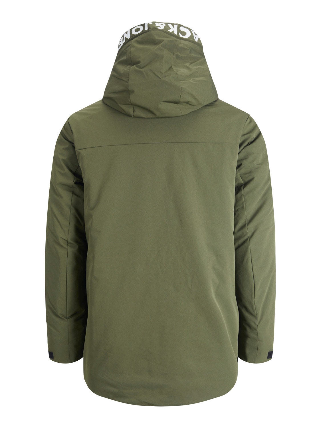 Jabón lineal Cap Hooded Parka coat | Dark Green | Jack & Jones®