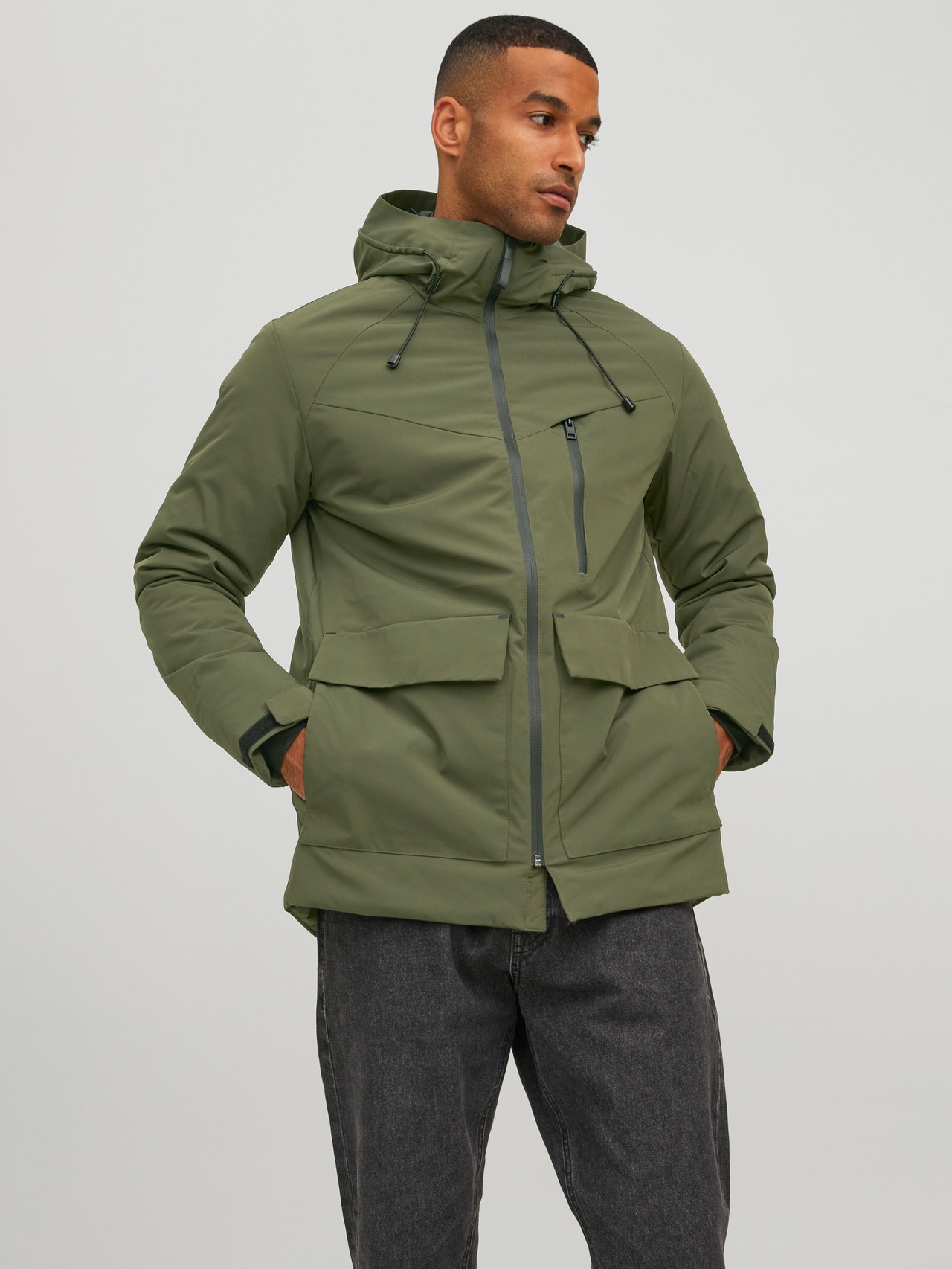 Jack & Jones Parka -Forest Night - 12216910