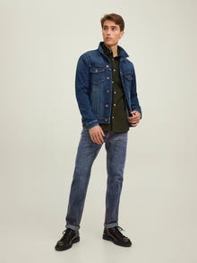 Jack & Jones JJIMIKE JJORIGINAL AM 712 Tapered fit Τζιν -Blue Denim - 12216921