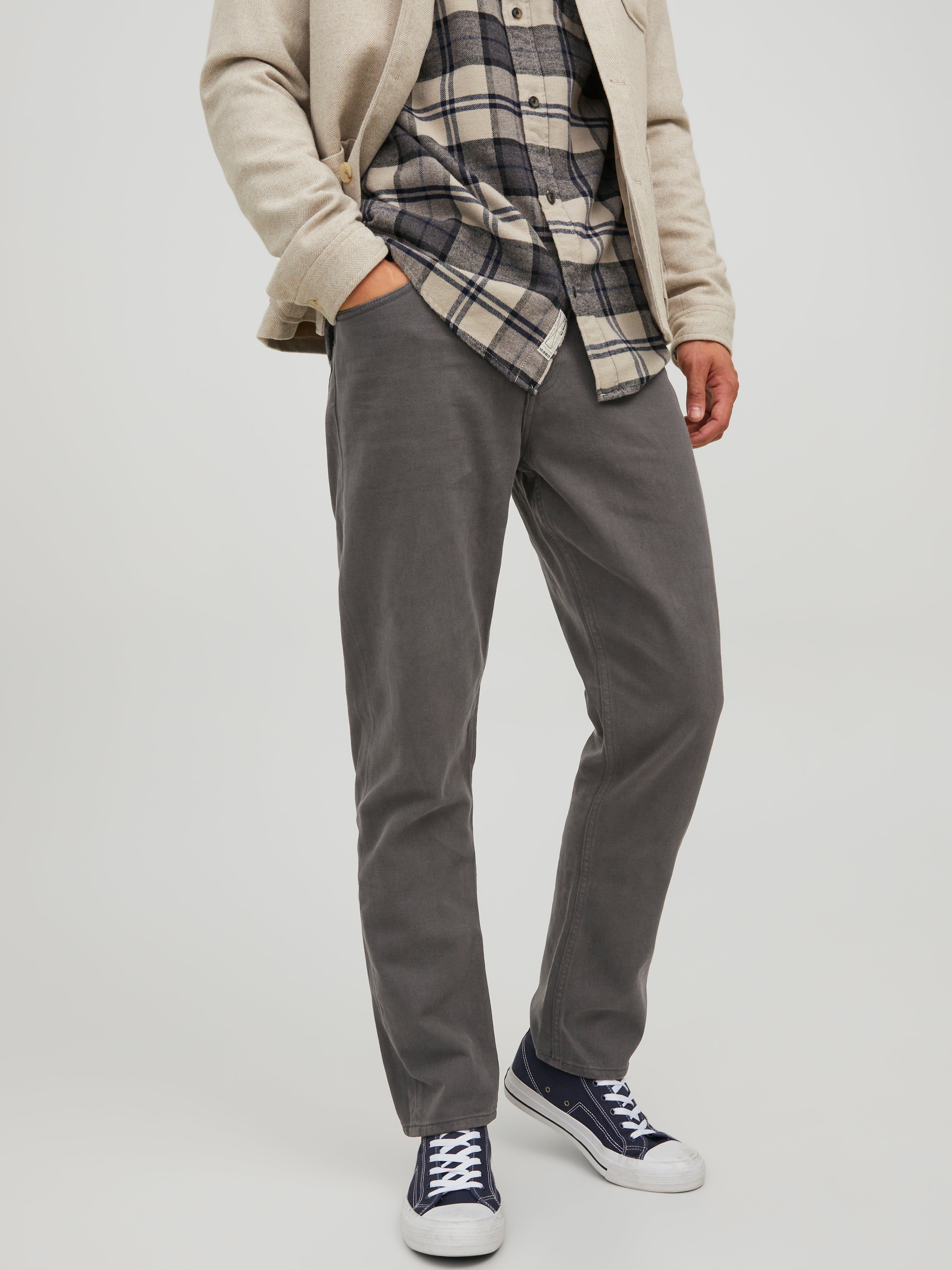 Pantalon 5 Poches Regular Fit - Jack & Jones - Modalova