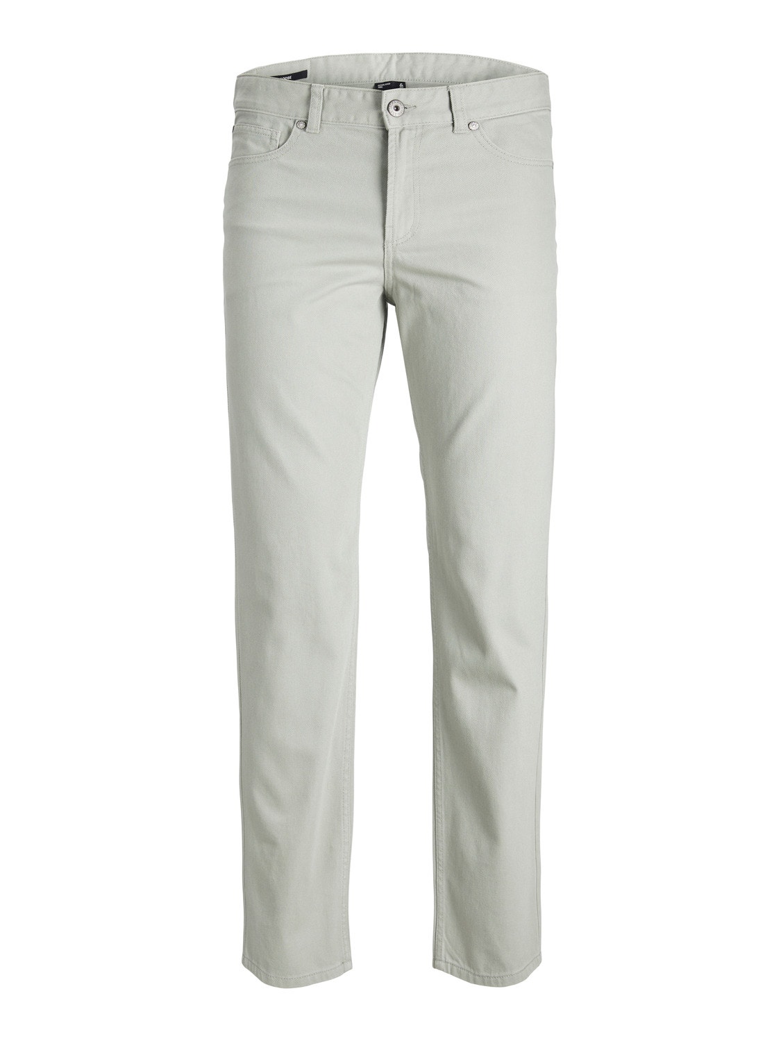 Regular Fit Bukser med 5 lommer Mellemgrå | Jack & Jones®