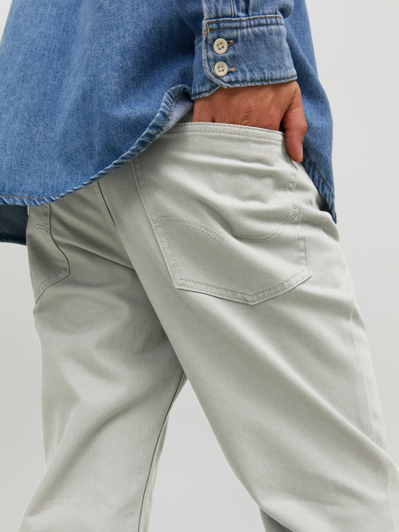 Jack & Jones Regular Fit Chino kalhoty -Wrought Iron - 12216976