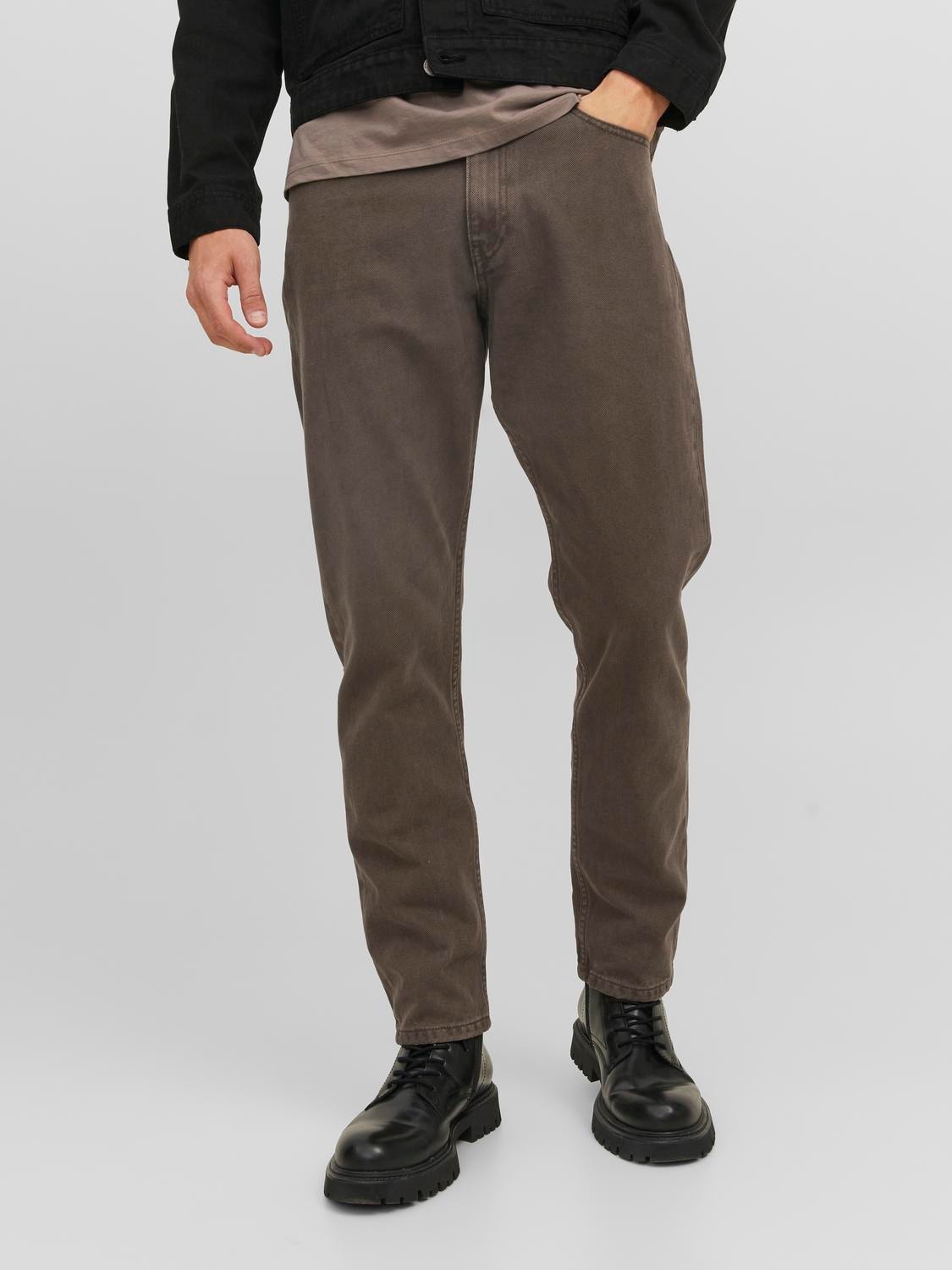 Jack & Jones Regular Fit Chino pants -Chocolate Brown - 12216976