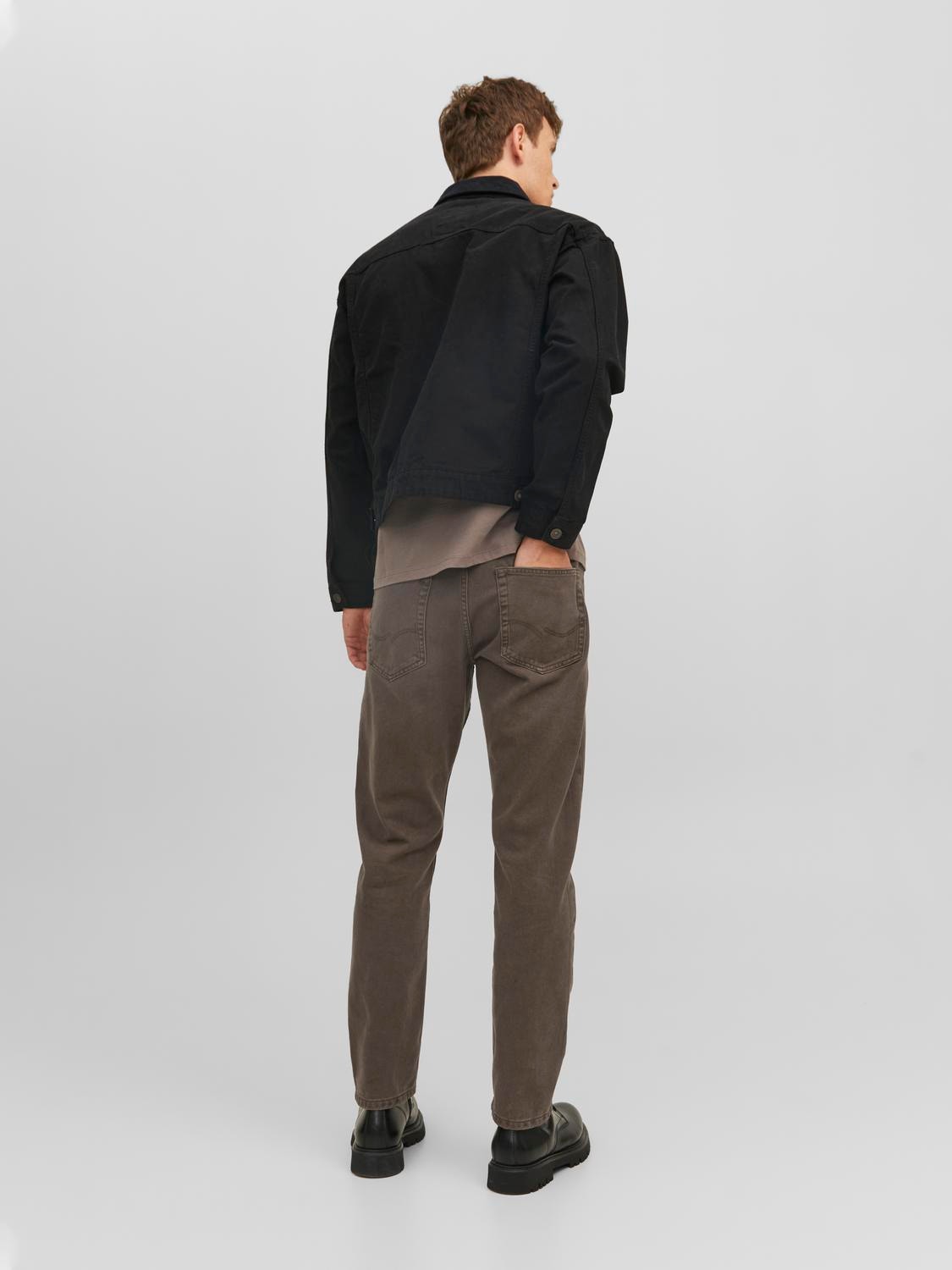 Jack & Jones Pantalon chino Regular Fit -Chocolate Brown - 12216976