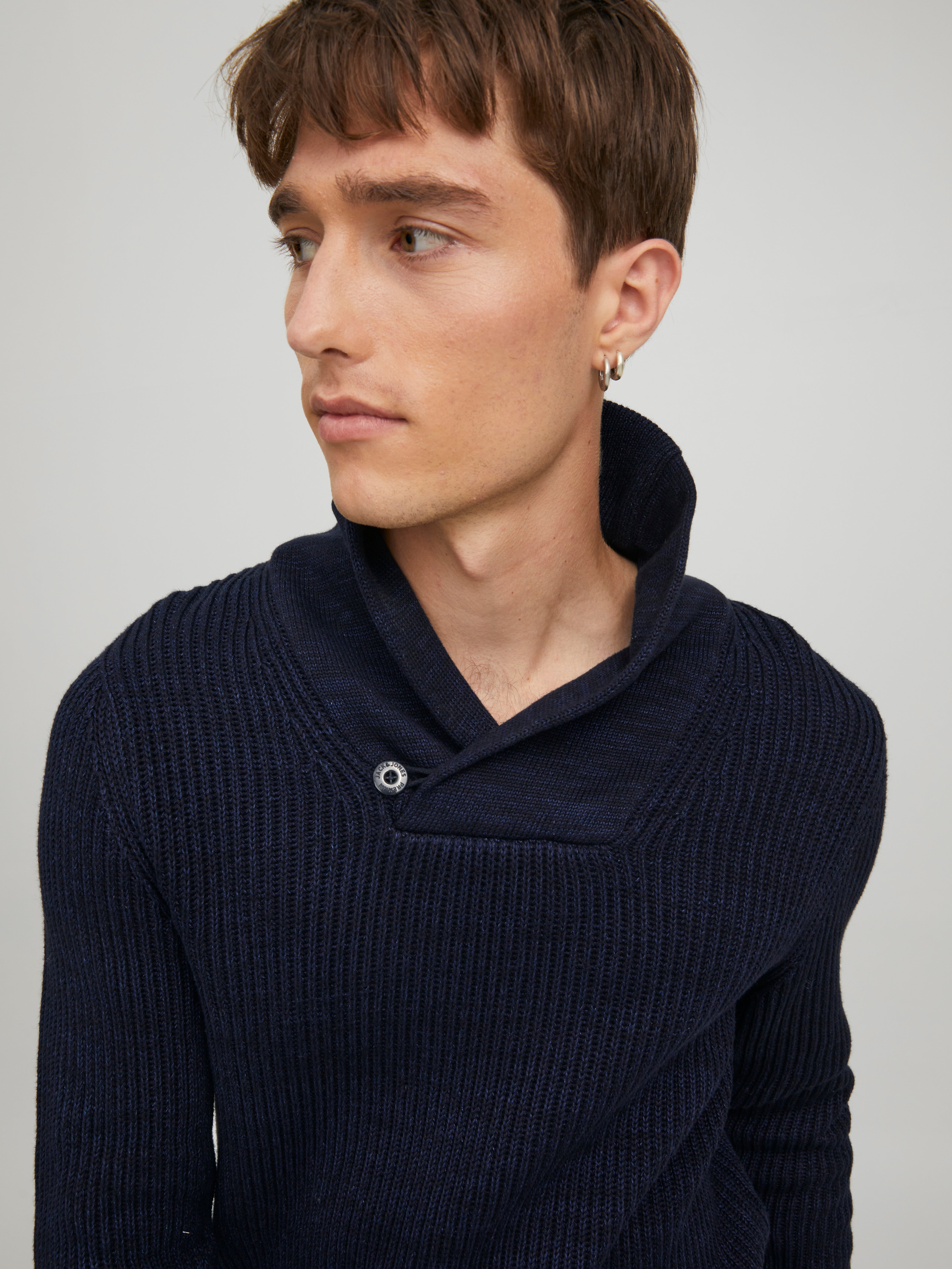 Jack & Jones Plain Crew Neck Jumper - 12217022