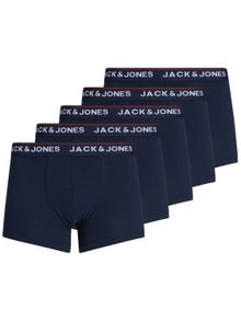 Jack & Jones Pack de 5 Boxers -Navy Blazer - 12217070