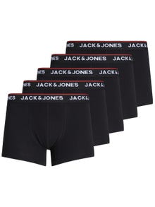 Jack & Jones 5-balení Trenýrky -Black - 12217070