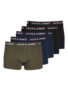 Jack & Jones 5-pak Trunks -Forest Night - 12217070