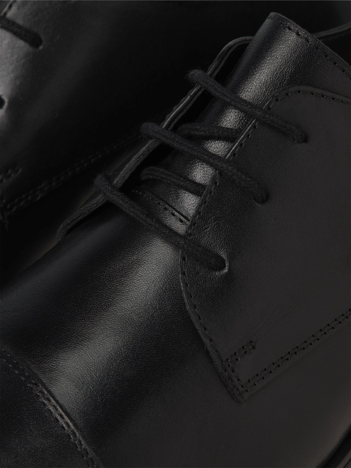 Jack & Jones Leather Ülikonna kingad -Anthracite - 12217091