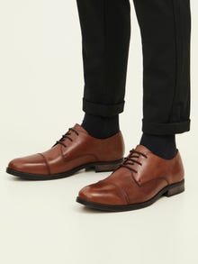 Jack & Jones Chaussures de ville Cuir -Cognac - 12217091