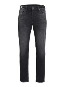 Jack & Jones JJIMIKE JJWOOD JOS 681 Tapered fit jeans -Black Denim - 12217100