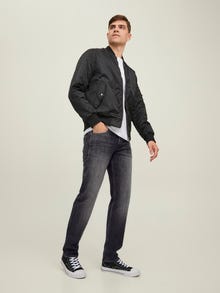 Jack & Jones JJIMIKE JJWOOD JOS 681 Tapered fit jeans -Black Denim - 12217100