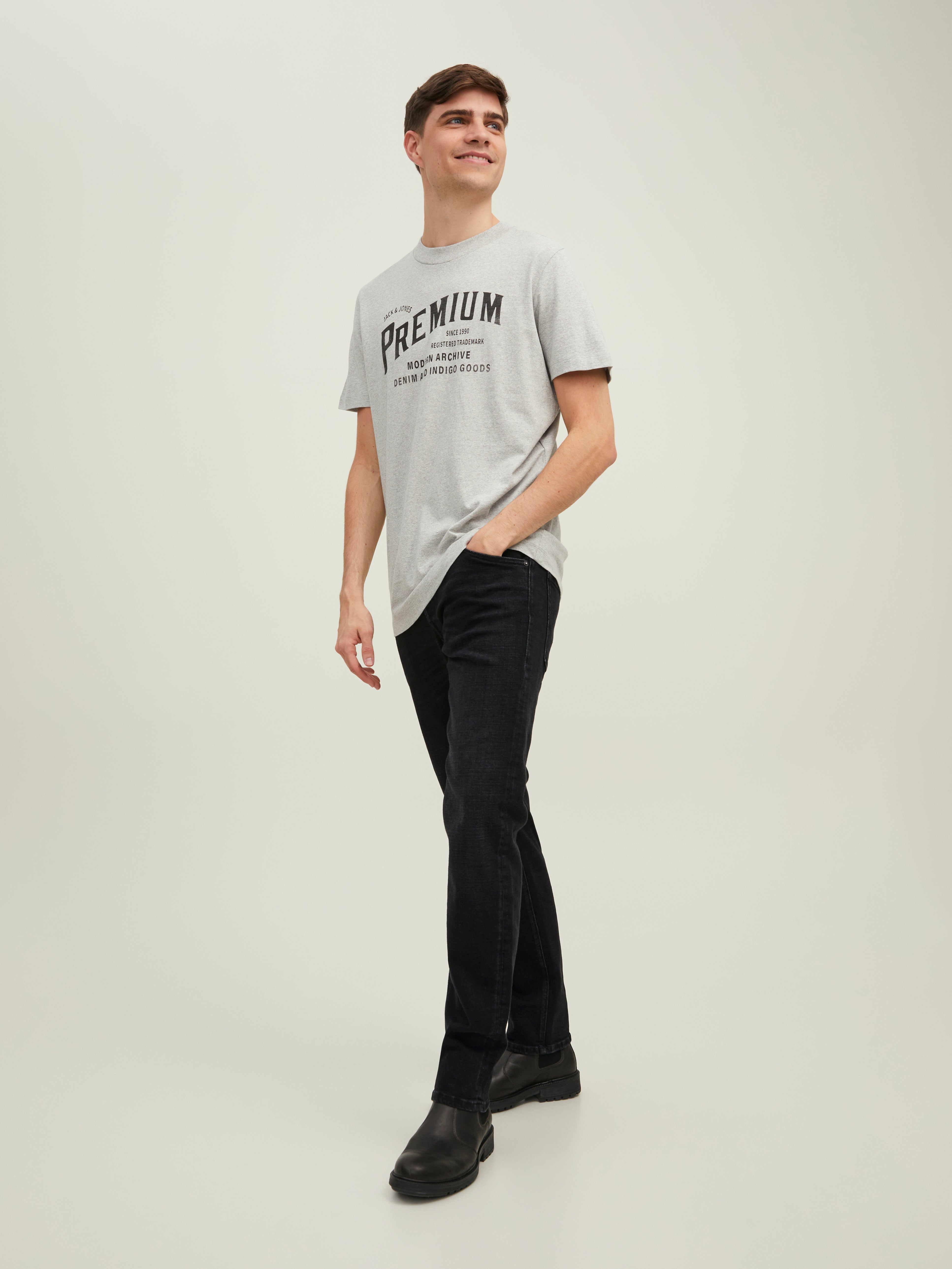 JJIMIKE JJORIGINAL JOS 111 Vaqueros de corte tapered | Negro | Jack
