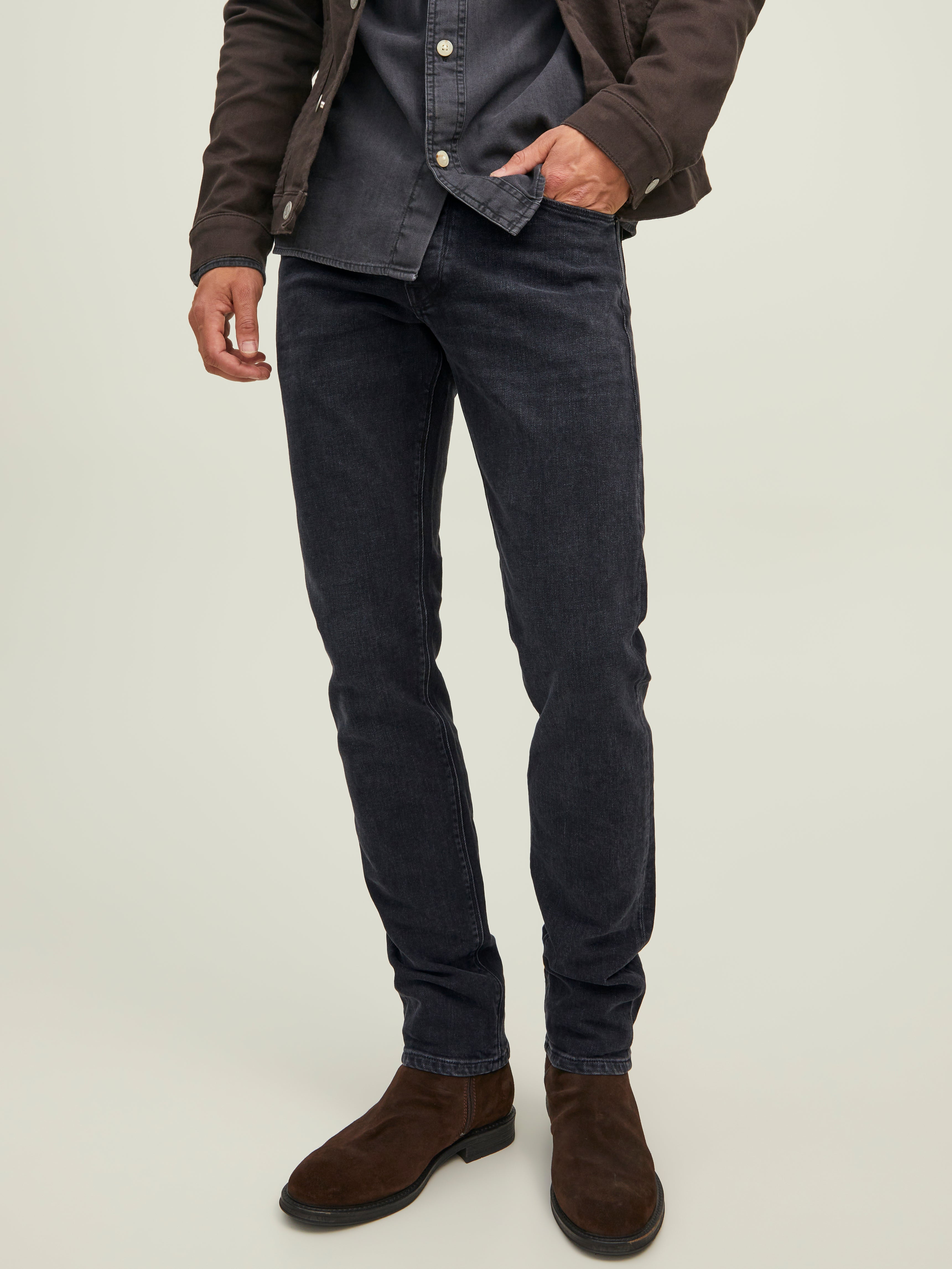 Jjitim Jjifranklin Jj 835 Jean Coupe Slim Droite - Jack & Jones - Modalova