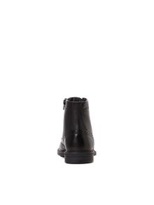 Jack & Jones Lær Boots -Anthracite - 12217150