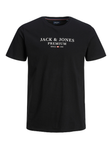 Jack & Jones T-shirt Z logo -Black - 12217167
