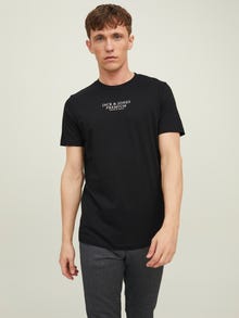 Jack & Jones T-shirt Z logo -Black - 12217167