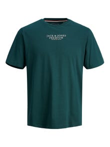 Jack & Jones Camiseta Logotipo Cuello redondo -Ponderosa Pine - 12217167